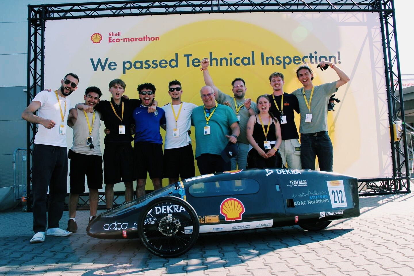 Das Team NAOB 2026 hat die technische Abnahme geschafft SEM_2026_03
