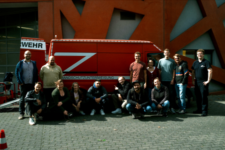 NAOB-Brandschutzhelfer:innen vor legendärem Architektur-Highlight  © NAOB brandschutz1