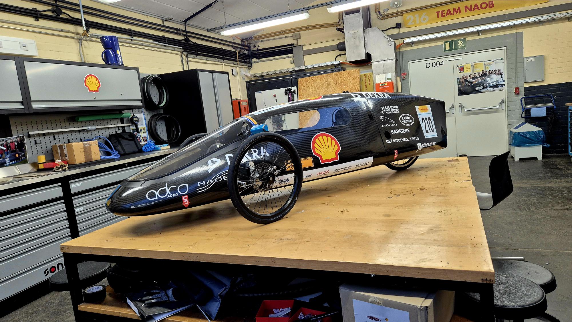 Der H₂-Runner im Labor H2-Runner1a